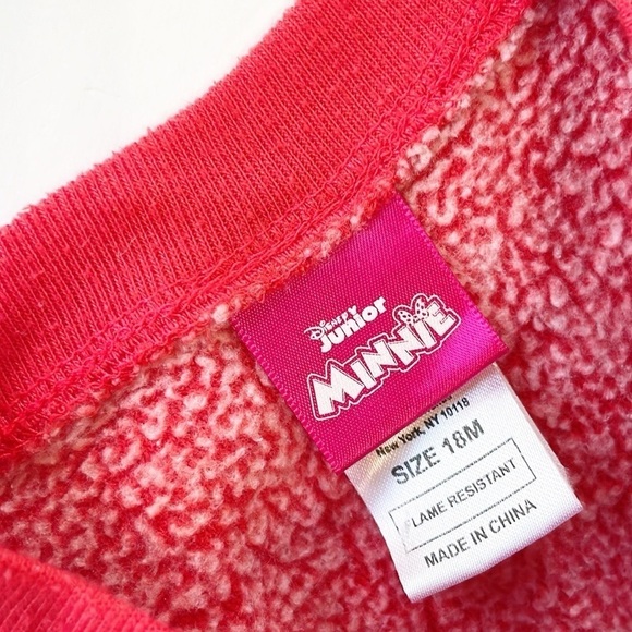 Disney Minnie Mouse fleece zip up baby jumpsuit - Picture 3 of 3